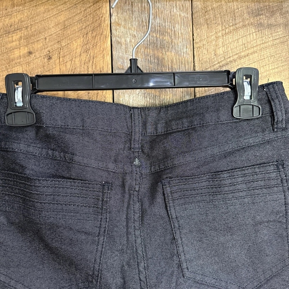 Prana Jeans Womens 8/29 Pant Gray Black Ombre Organic Cotton Regular - Picture 5 of 6